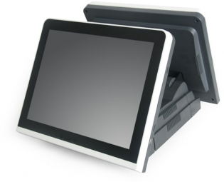 фото Кассовый POS компьютер-моноблок GlobalPOS AIR I SSD с двумя экранами, фото 1
